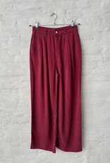 THE NEW SOCIETY Tencel Pant Plum