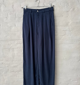 THE NEW SOCIETY Tencel Pant Infin Navy