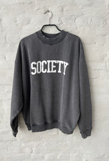 THE NEW SOCIETY Society Sweatshirt Washed Gr