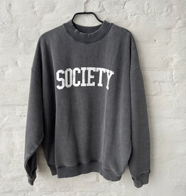 THE NEW SOCIETY Society Sweatshirt Washed Gr