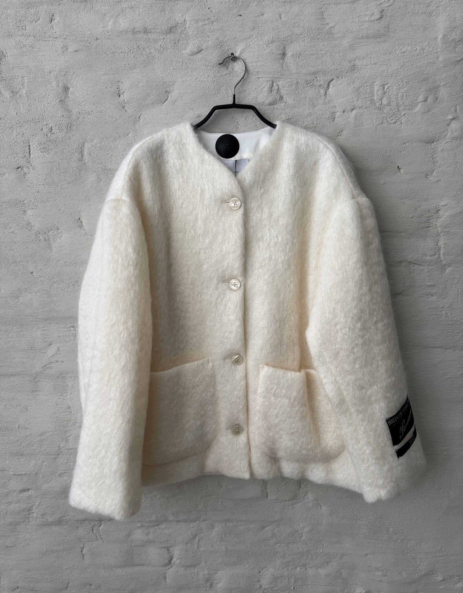 ROSEANNA RXBVT Uni Miller Veste Blouson Ecru