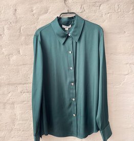 VINCE Slim Fit Classic Shirt Juniper