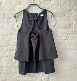 DOROTHEE SCHUMACHER Sparkling Emotions Top Pure Black