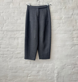 DOROTHEE SCHUMACHER Layered Coolness Pants Charocal Melange