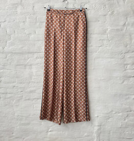 DOROTHEE SCHUMACHER Graphic Dreams Pants Brown Big Tie