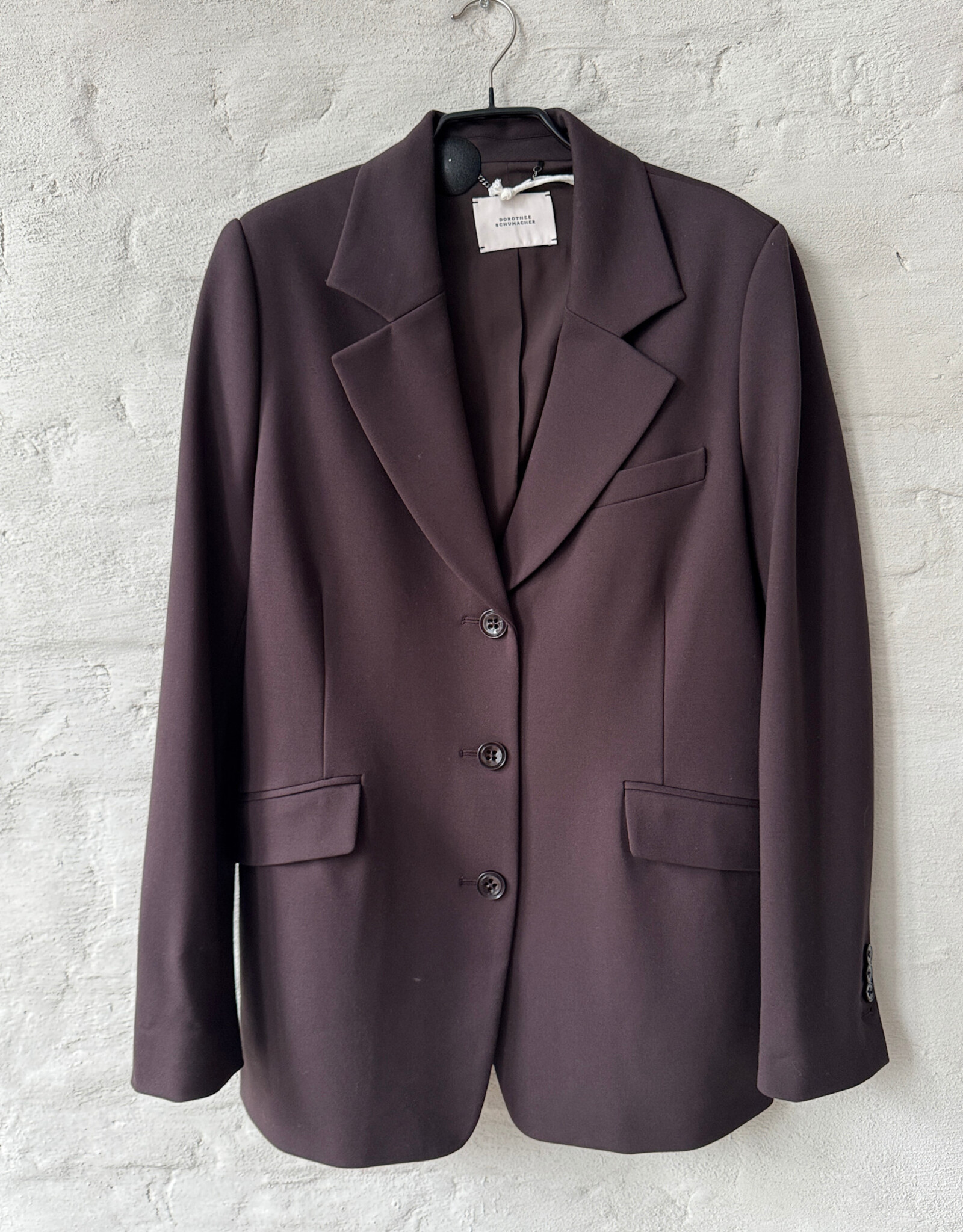 DOROTHEE SCHUMACHER Emotional Essence Jacket Dark Chocolate