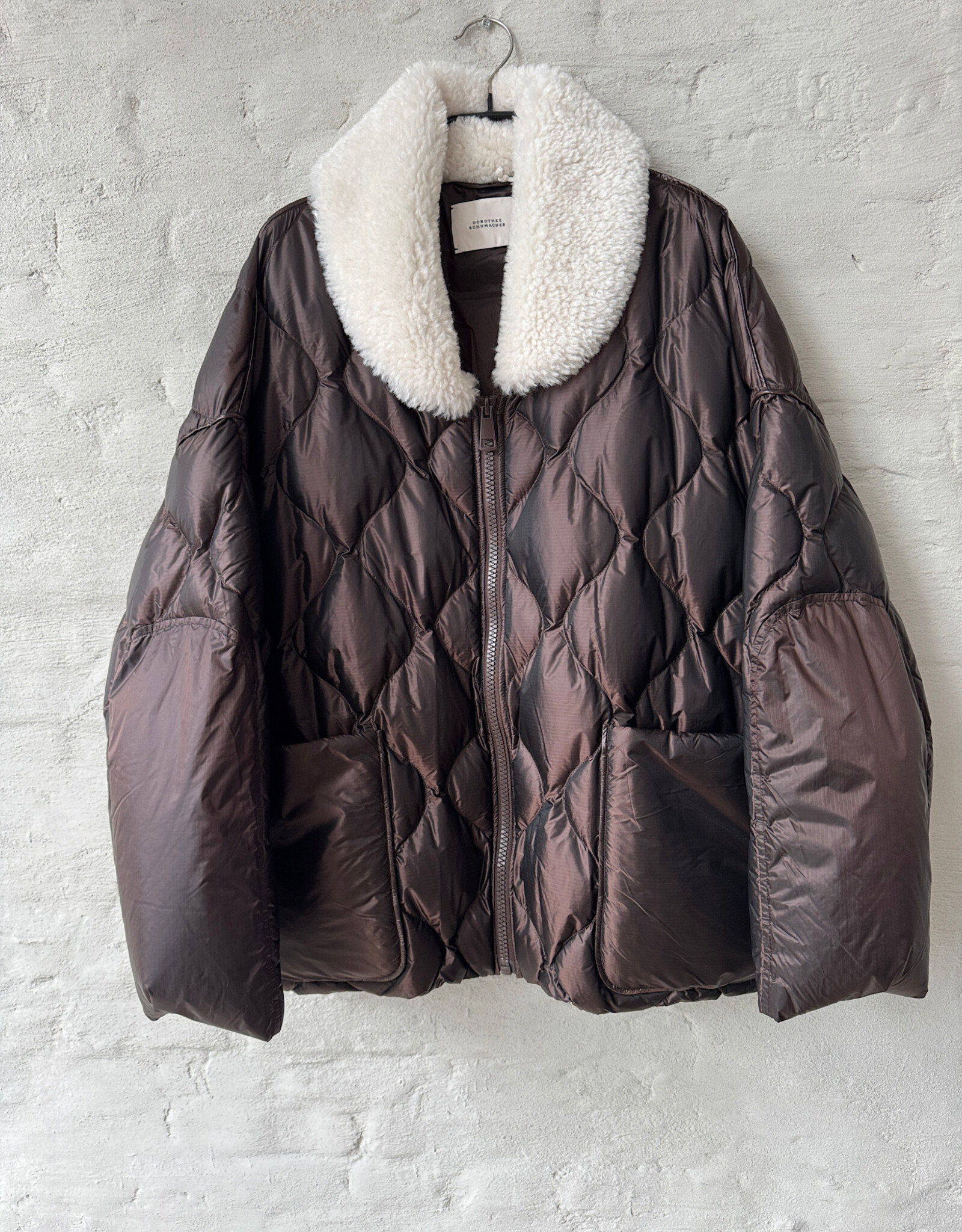 DOROTHEE SCHUMACHER Cozy Coolness Jacket Chocolate