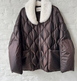 DOROTHEE SCHUMACHER Cozy Coolness Jacket Chocolate