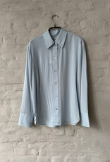 VINCE L/S Button Down Blouse Glacier