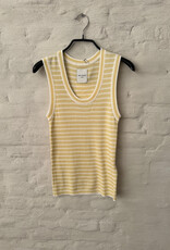 Wen Moon Ming Stripe Butter + White