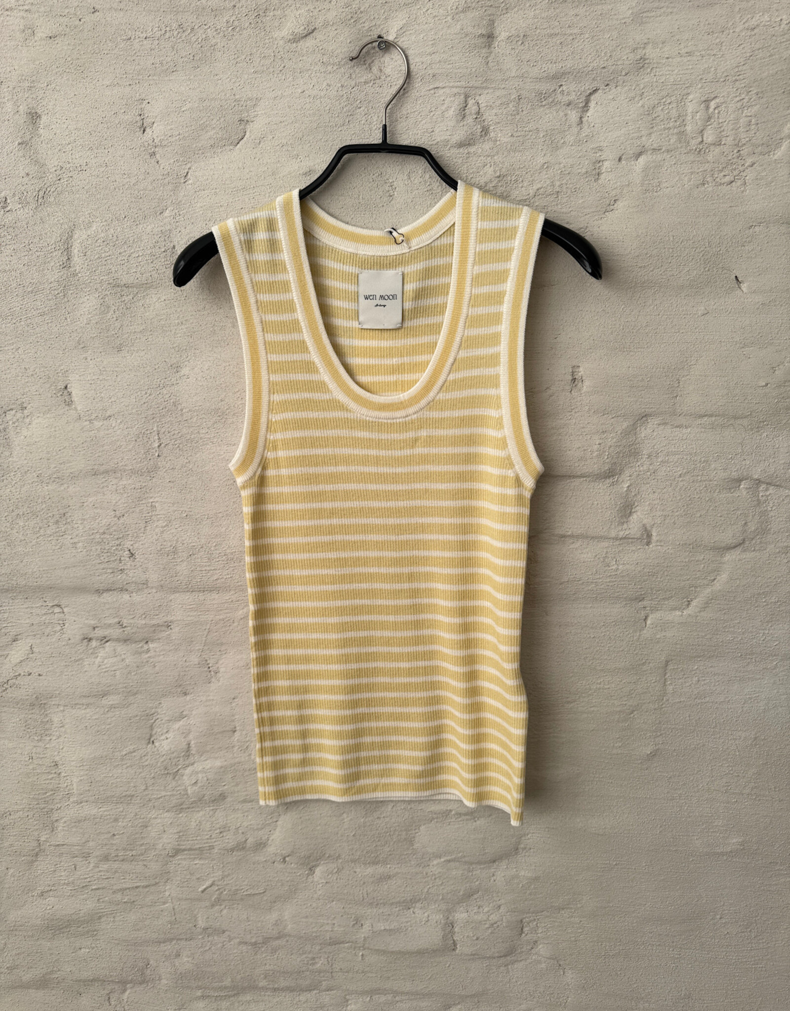 Wen Moon Ming Stripe Butter + White