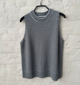 Wen Moon Georgia Stripe Blackened Slate - Evaporate