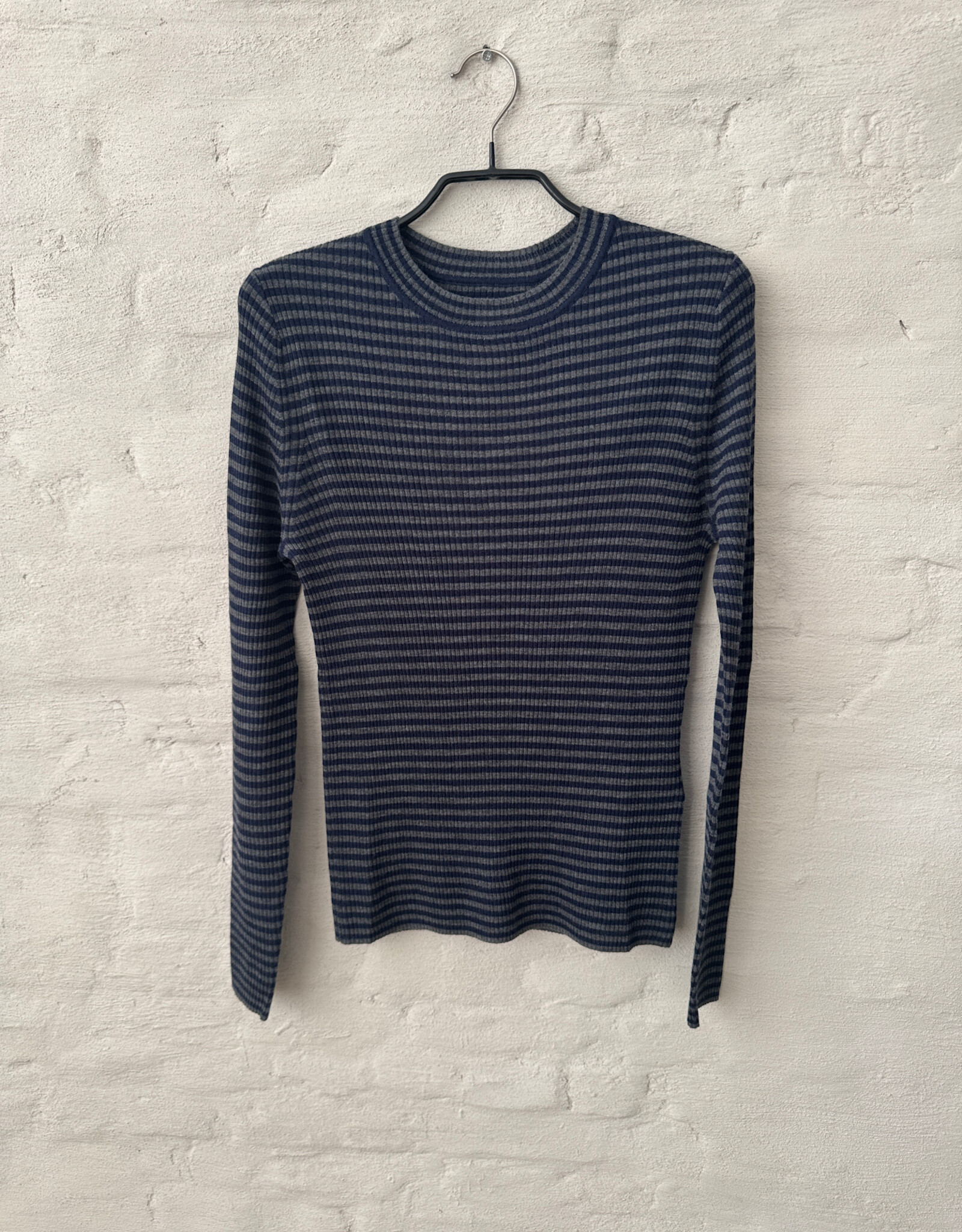 Wen Moon Yonny Stripe Dark Grey - Navy