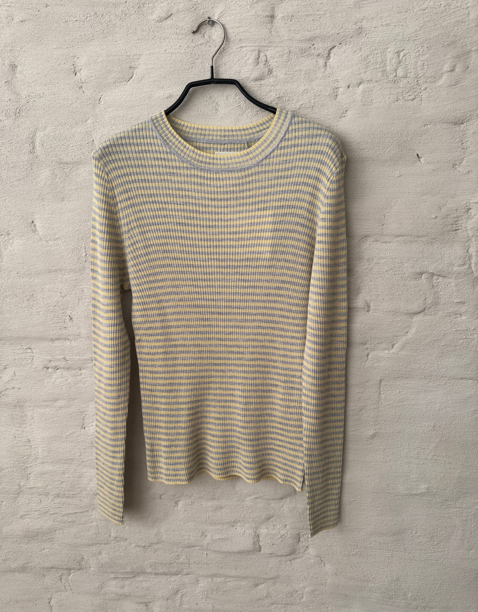 Wen Moon Yonny Stripe Butter - Grey Pearl