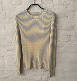 Wen Moon Yonny Stripe Butter - Grey Pearl