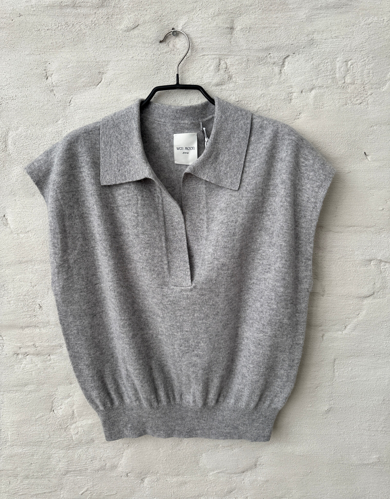 Wen Moon Luna Vest Grey Pearl