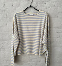 Wen Moon Celine Stripe Pale Yellow-Evaporate