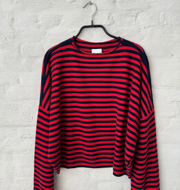 Wen Moon Celine Stripe Navy-Molton Lava