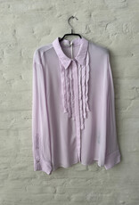 DOROTHEE SCHUMACHER Sheer Twist Blouse Lilac