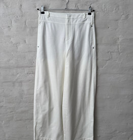VINCE Mid Rise Utility Wide Leg Pant Bone