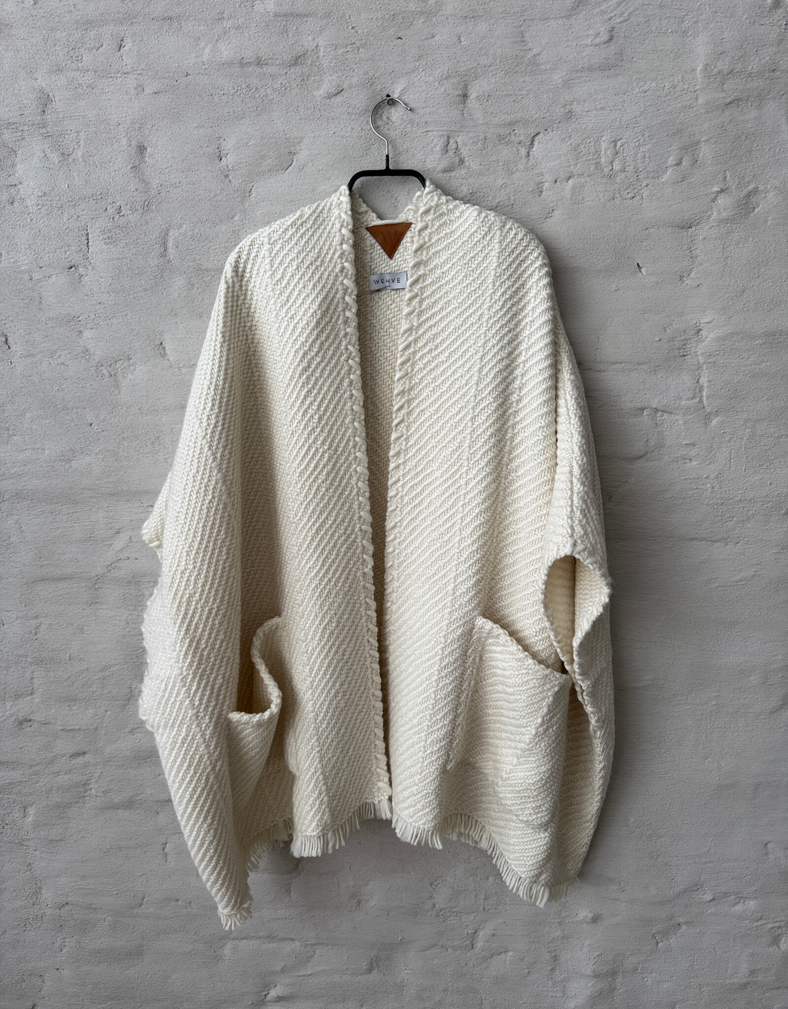 WEHVE Lose Cardigan With Pockets Billy Ivoire