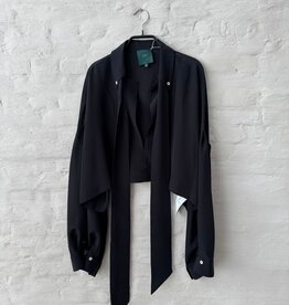 Maison jejia Aliss Shirt Black Silk