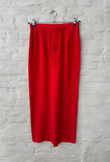 Maison jejia Moss Pant Red Silk