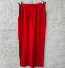 Maison jejia Moss Pant Red Silk