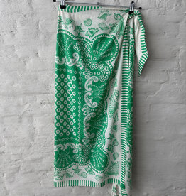 MANTERO Pareo  Cotton Silk Green