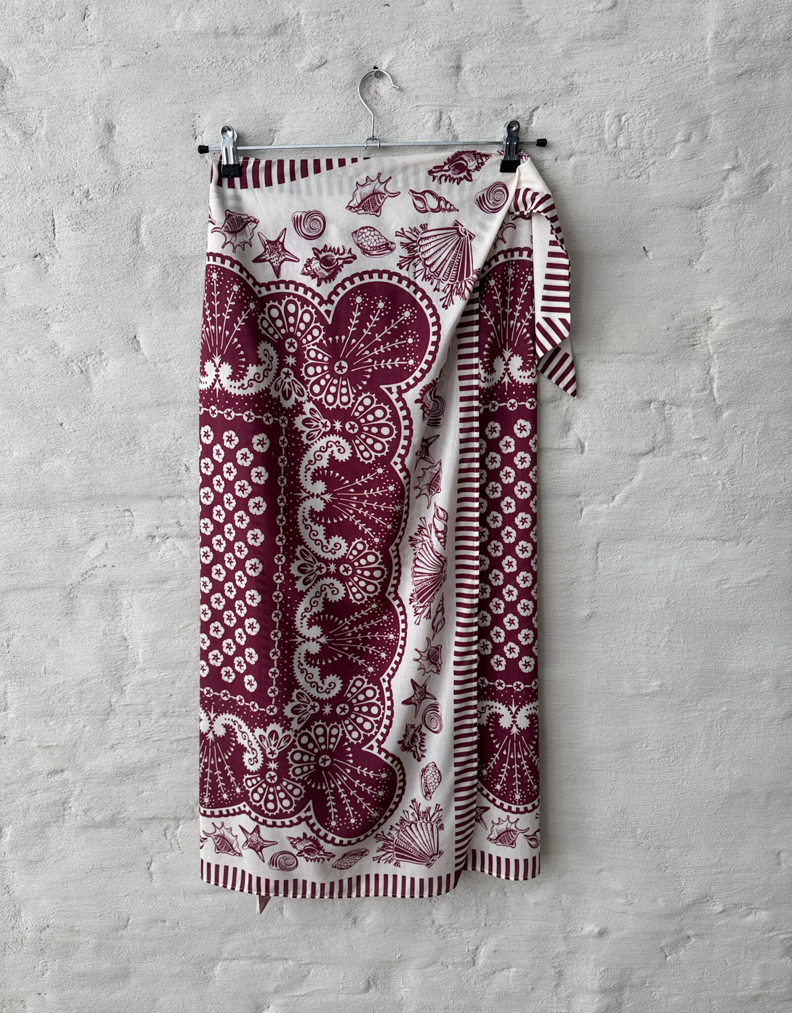 MANTERO Pareo Cotton Silk Wine