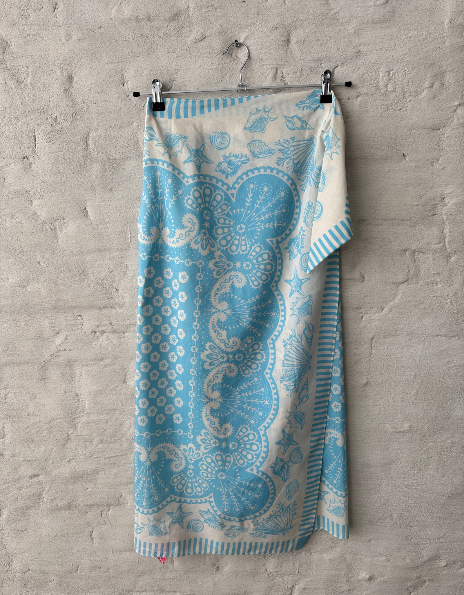 MANTERO Pareo Cotton Silk Light Blue