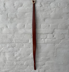 DOROTHEE SCHUMACHER Twisted Classic 2cm Belt Cognac
