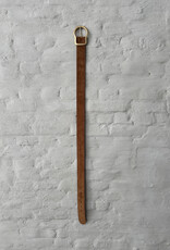 DOROTHEE SCHUMACHER Suede Sensation 4Cm Belt Buckwheat