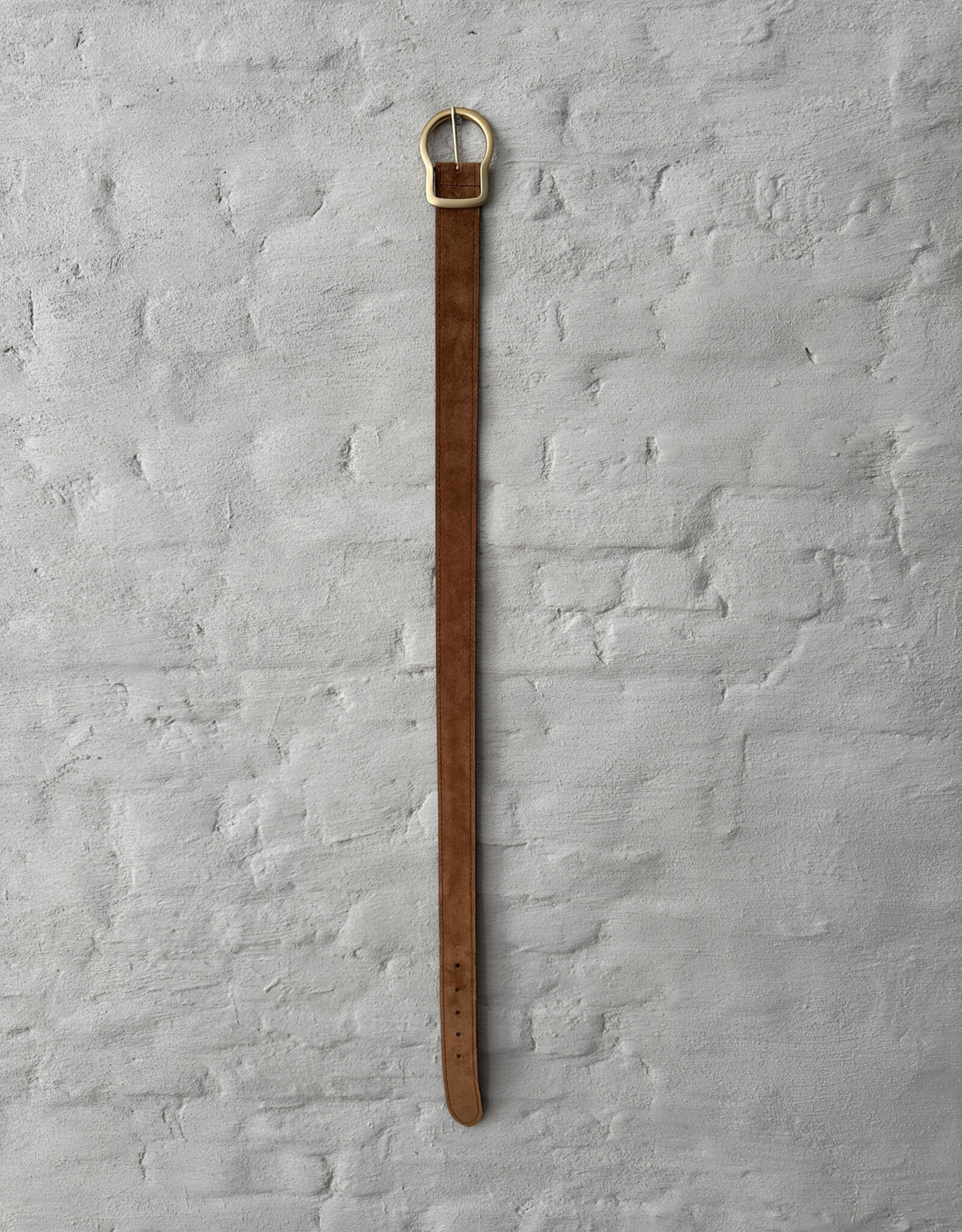 DOROTHEE SCHUMACHER Suede Sensation 4Cm Belt Buckwheat