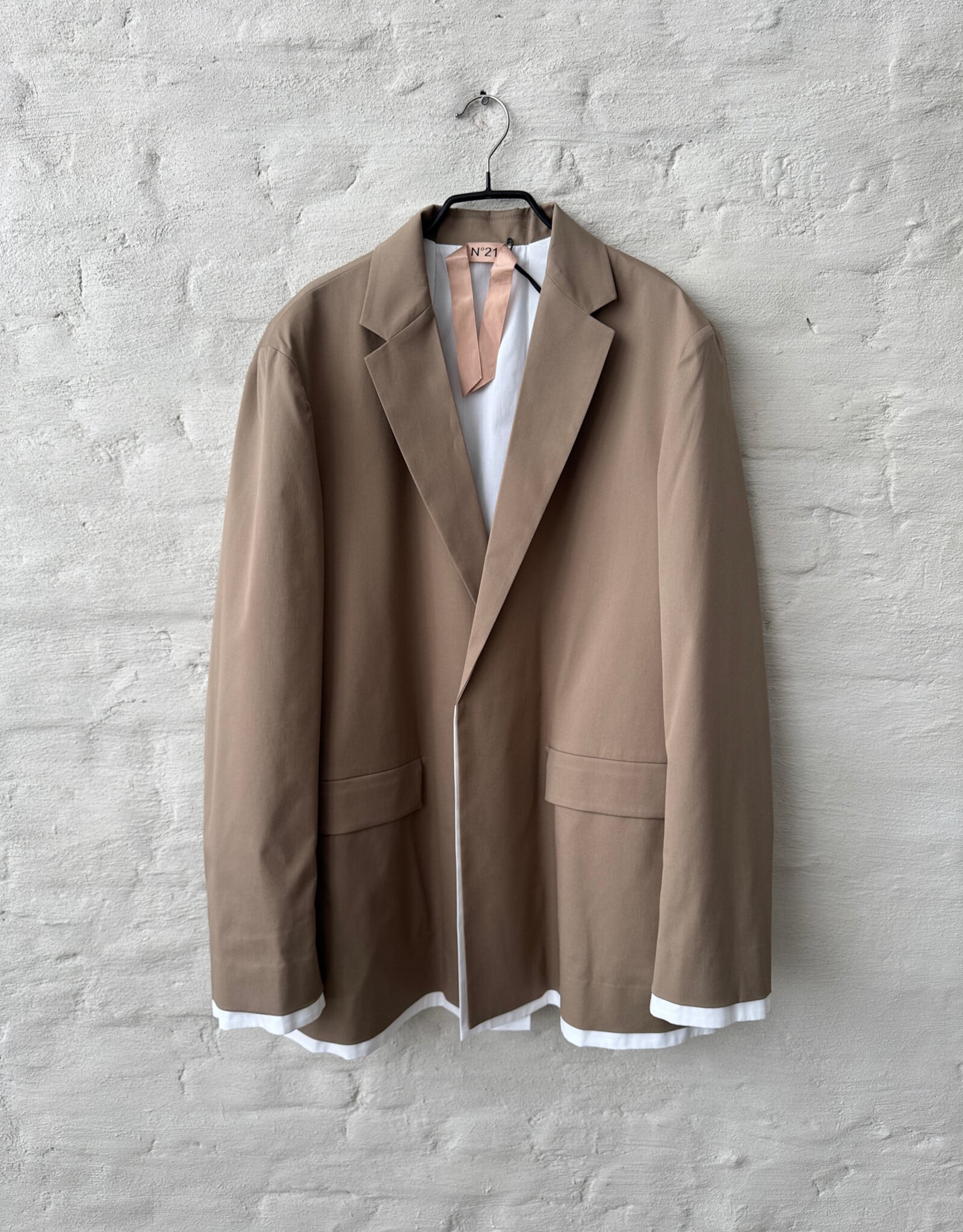 N°21 Woven Jacket Beige
