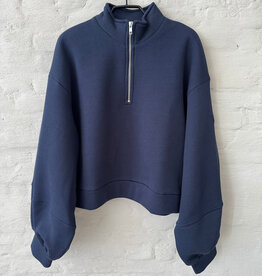 RHUNE Loreilie Zip Navy