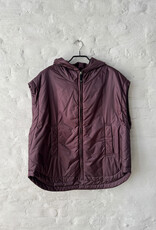 THE CUBE MAXMARA Mtcambra Gilet Matelasse Bordeaux