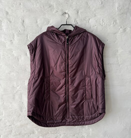 THE CUBE MAXMARA Mtcambra Gilet Matelasse Bordeaux
