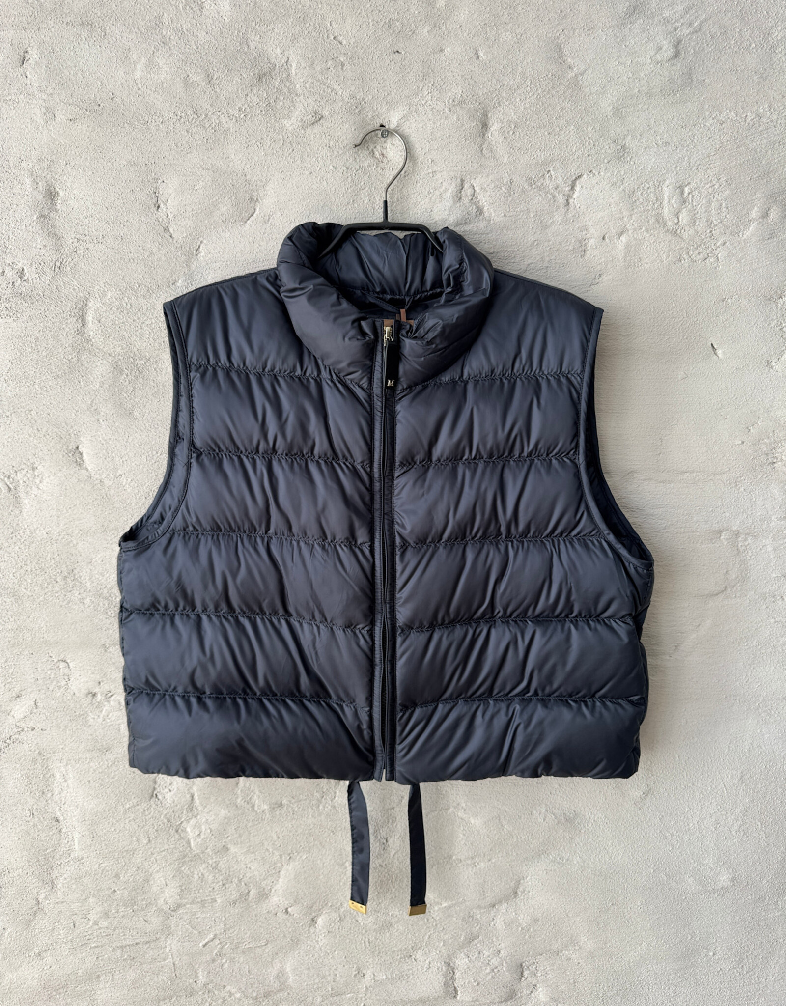 THE CUBE MAXMARA Mtcfavilla Gilet Matelasse Marine