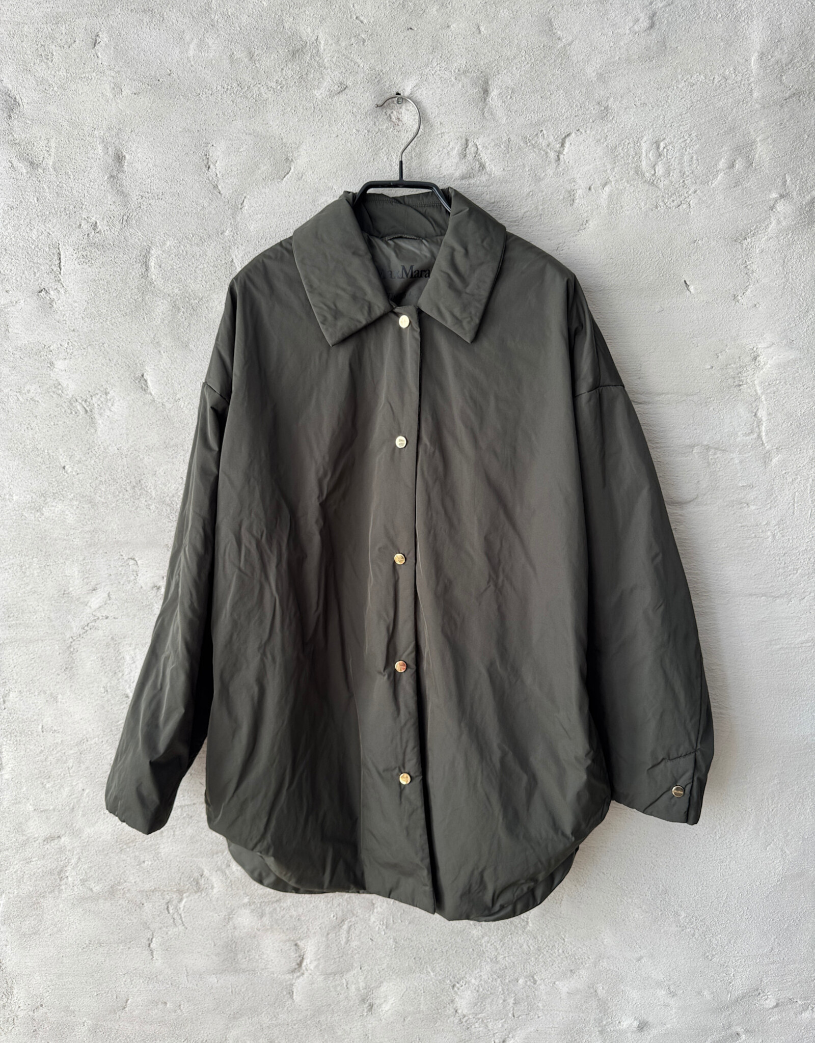 THE CUBE MAXMARA Mtccarlot Veston Matelasse Vert