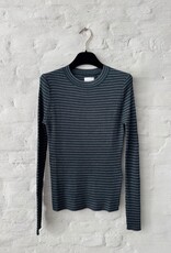 Wen Moon Yonny Stripe Dark grey + Pine