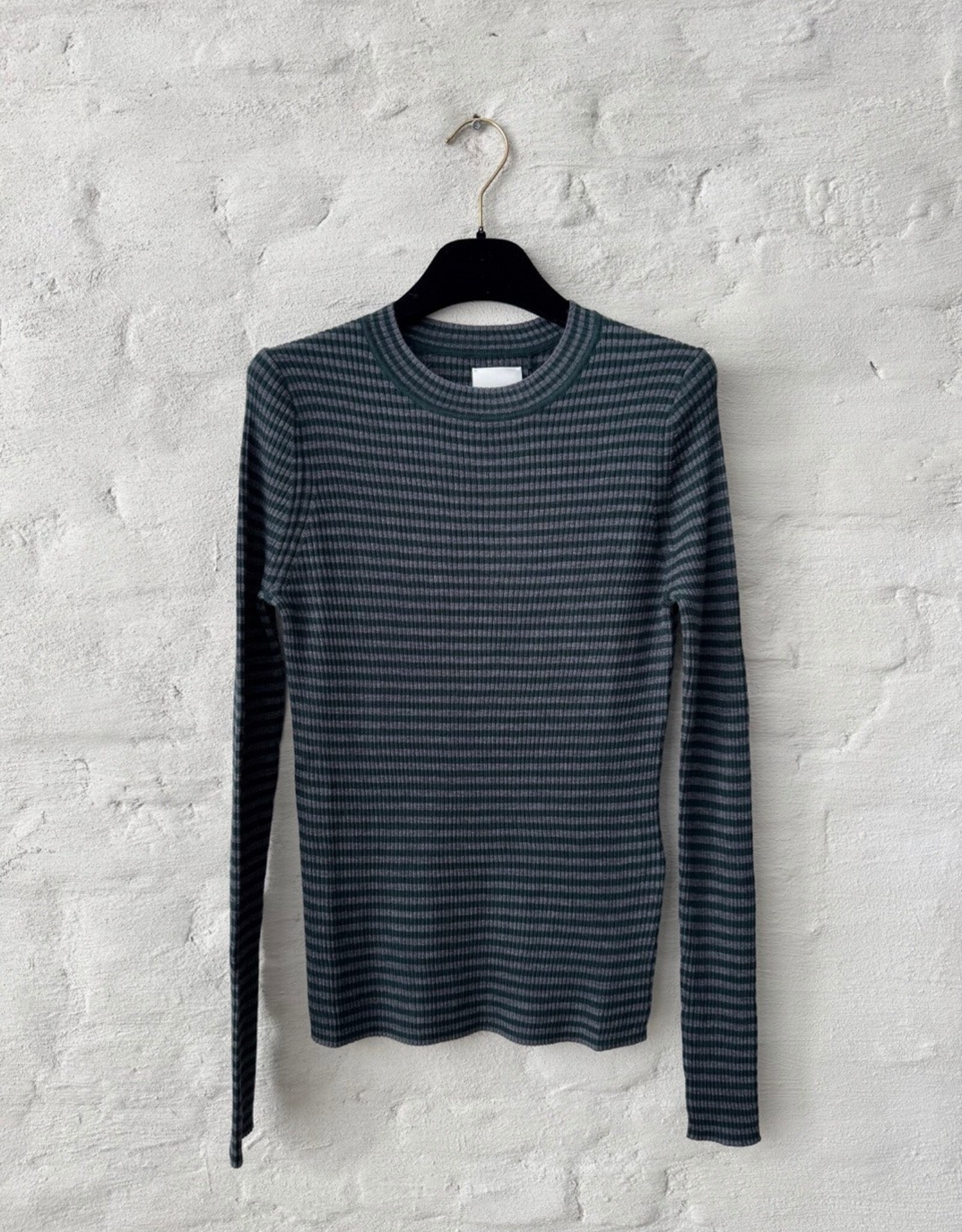 Wen Moon Yonny Stripe Dark grey + Pine