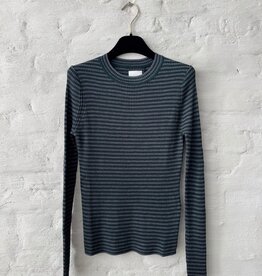 Wen Moon Yonny Stripe Dark grey + Pine