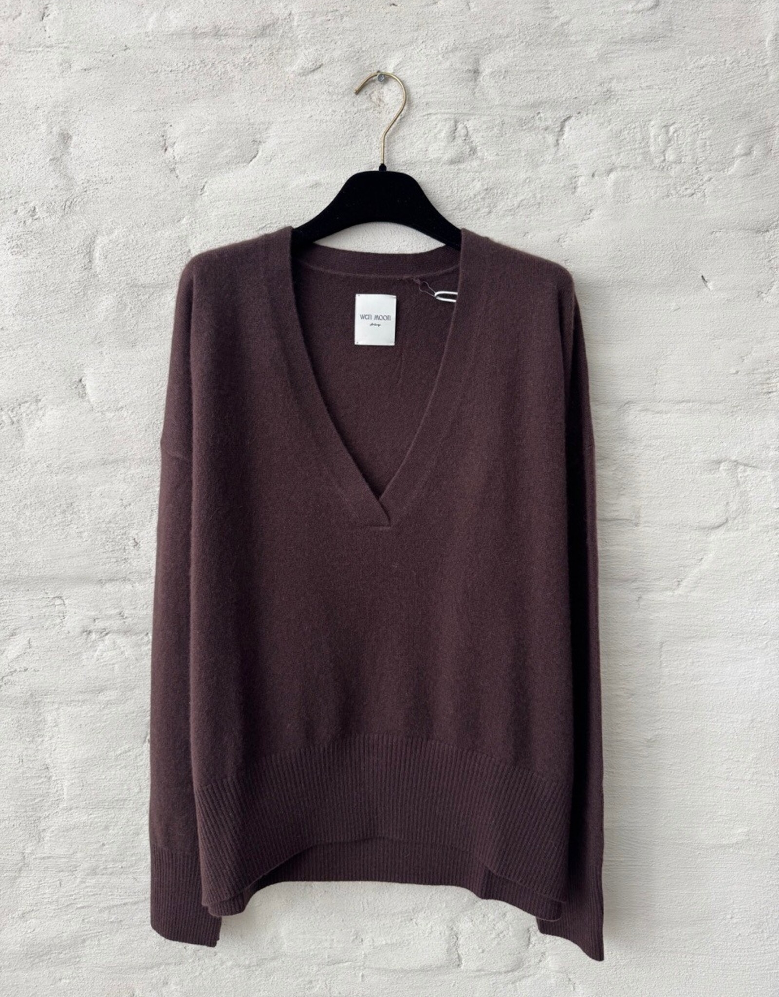 Wen Moon Joelle V-Neck Tree Bark