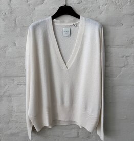 Wen Moon Joelle V-Neck Lily Ecru