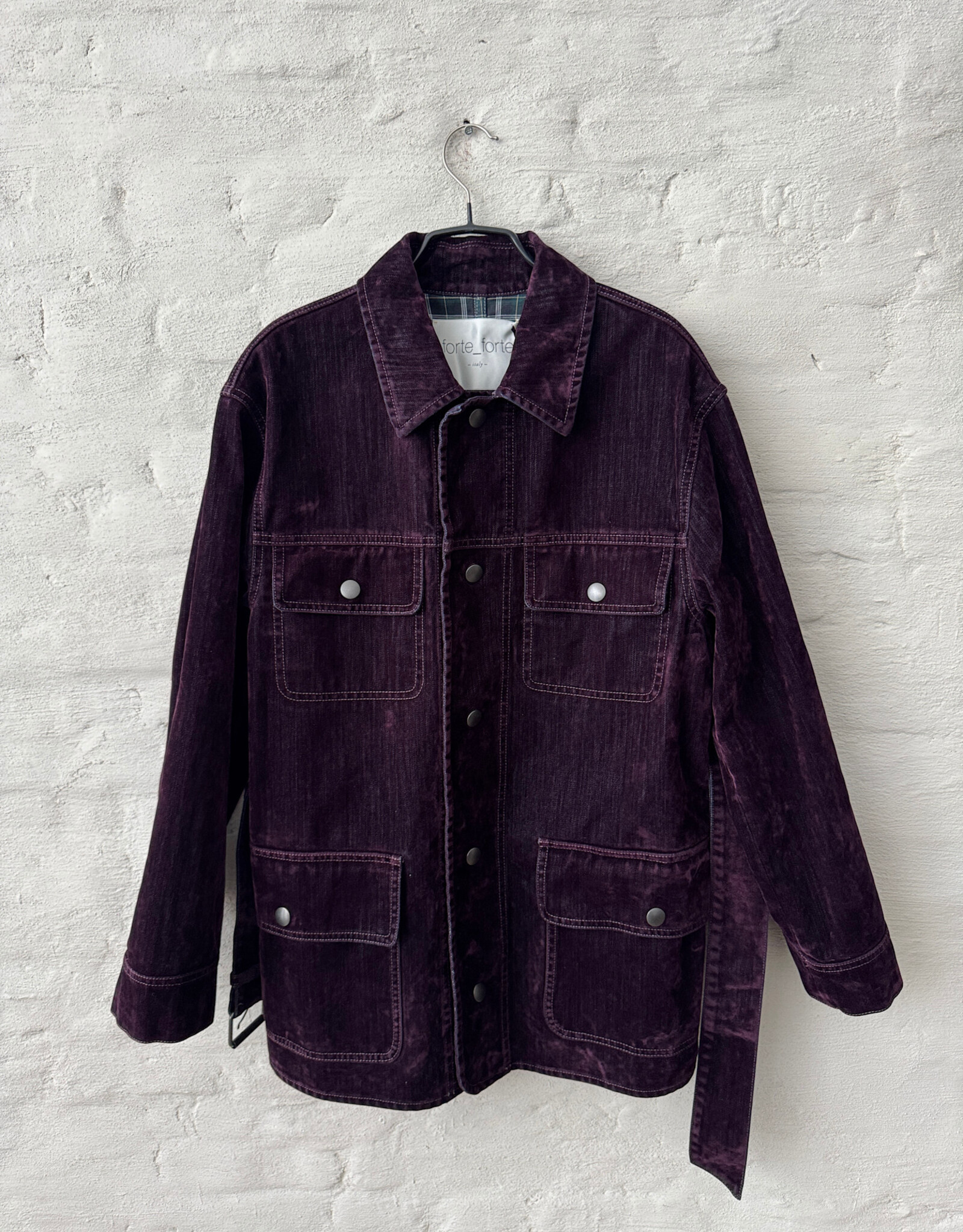 FORTE FORTE 15335 My Coat Bordeaux