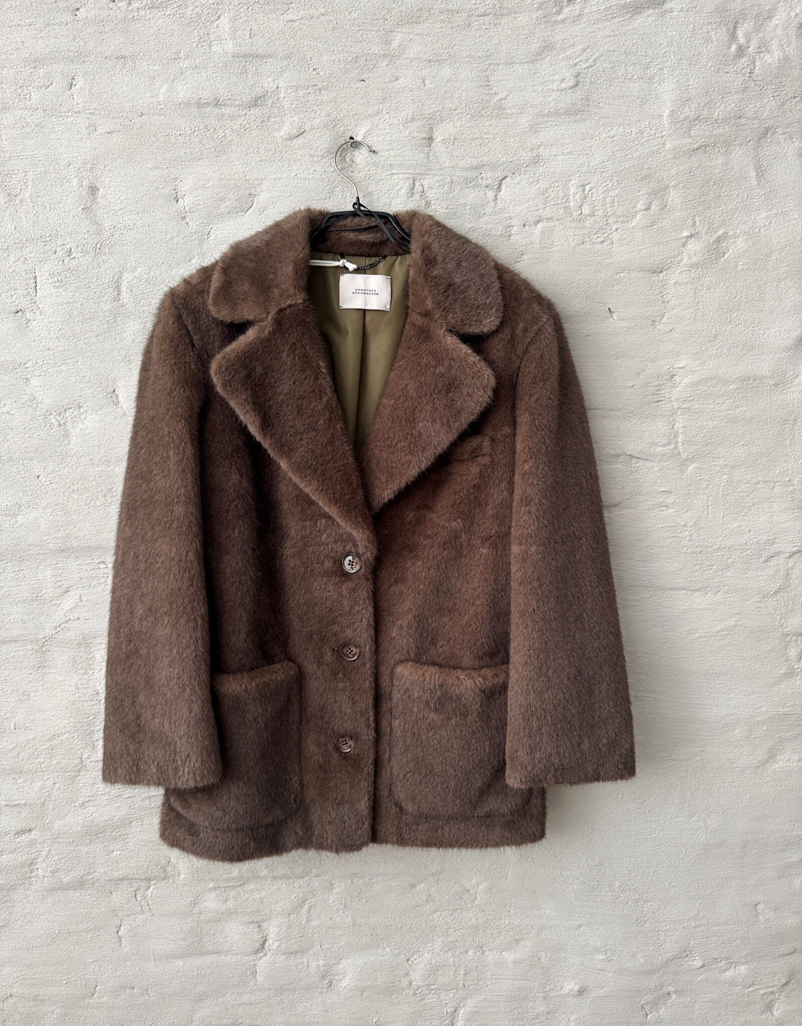 DOROTHEE SCHUMACHER Urban Jungle Jacket Porcini
