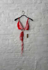 Maison jejia Bra Silk Red