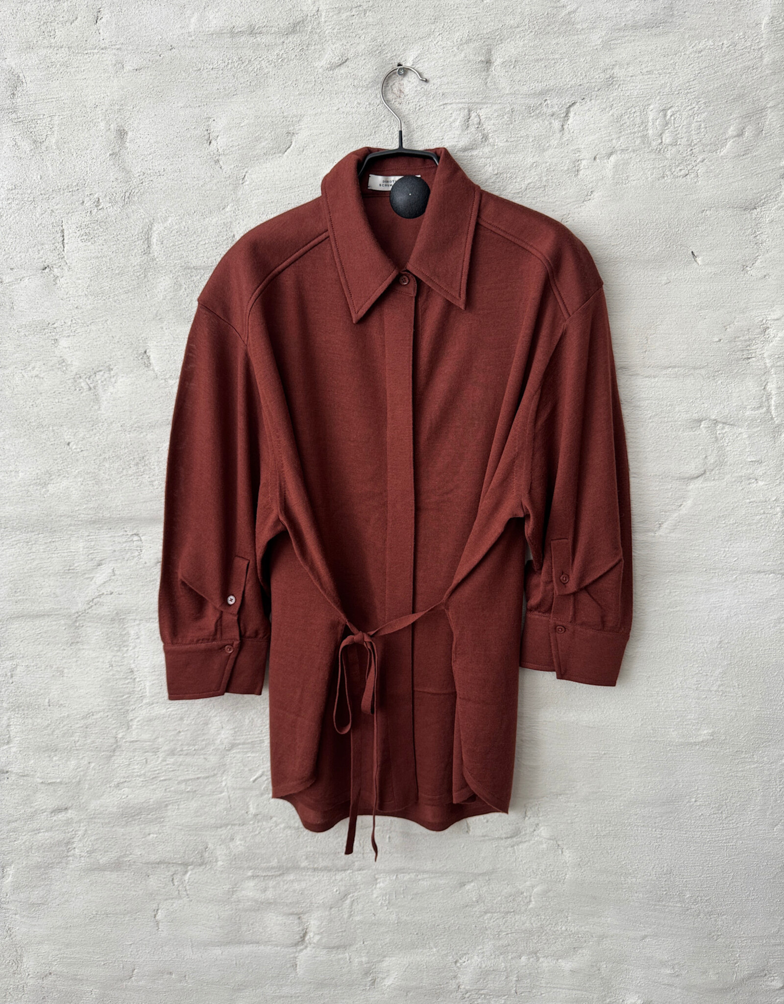 DOROTHEE SCHUMACHER True Colors Merino Shirt 785 Cinnamon