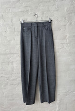 DOROTHEE SCHUMACHER Graphic Twist Pants 091 Mouline Glencheck